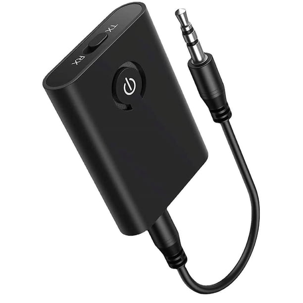 Transmisor/receptor Botao Bluetooth 5.0, adaptador de audio inalámbrico de 3,5 mm de 2 pulgadas (aptx de baja latencia)