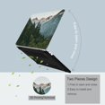 thumbnail image 3 of Case Cover for MacBook Pro 13 inch 2015 2014 2013 2012 A1502 A1425 with Retina Display, Slim Plastic Laptop Skin & Keyboard Cover for MacBook Pro 13 Retina,Forest Alpine, 3 of 7