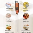 thumbnail image 3 of TidBay TP300 Food Thermometer Long Probe LCD Display Waterproof Accurate Instant Read BBQ Meat Milk Baking Electronic Digital Thermometer Kitchen Gadgets, 3 of 8