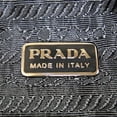 thumbnail image 4 of Pre-Owned Prada Handbag Pouch MV566 Gray Canvas Makeup Men's Women's PRADA, 4 of 7