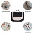 thumbnail image 3 of 11.6-12.5 inches-black Bolsa de almacenamiento portátil de gran capacidad de poliéster, bolsa de cosméticos portátil para mujer, 3 of 4