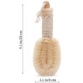 thumbnail image 2 of Topboutique Massage Brush Sisal Brushes,Natural Sisal Shower Brush Scrubber,1 Pc Exfoliating Bathing Brush with Wooden Handle,Shower Scrub Brush,Body Brush for Daily Skin Care and Shower Cleaning, 2 of 8