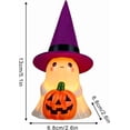 thumbnail image 4 of Halloween Decorations Light Up Ghost Cute Table Ornament for Home Decor, Night Light for Bedroom, Indoor Fall Tabletop Centerpiece for Autumn Seasonal Party Gifts, 4 of 6