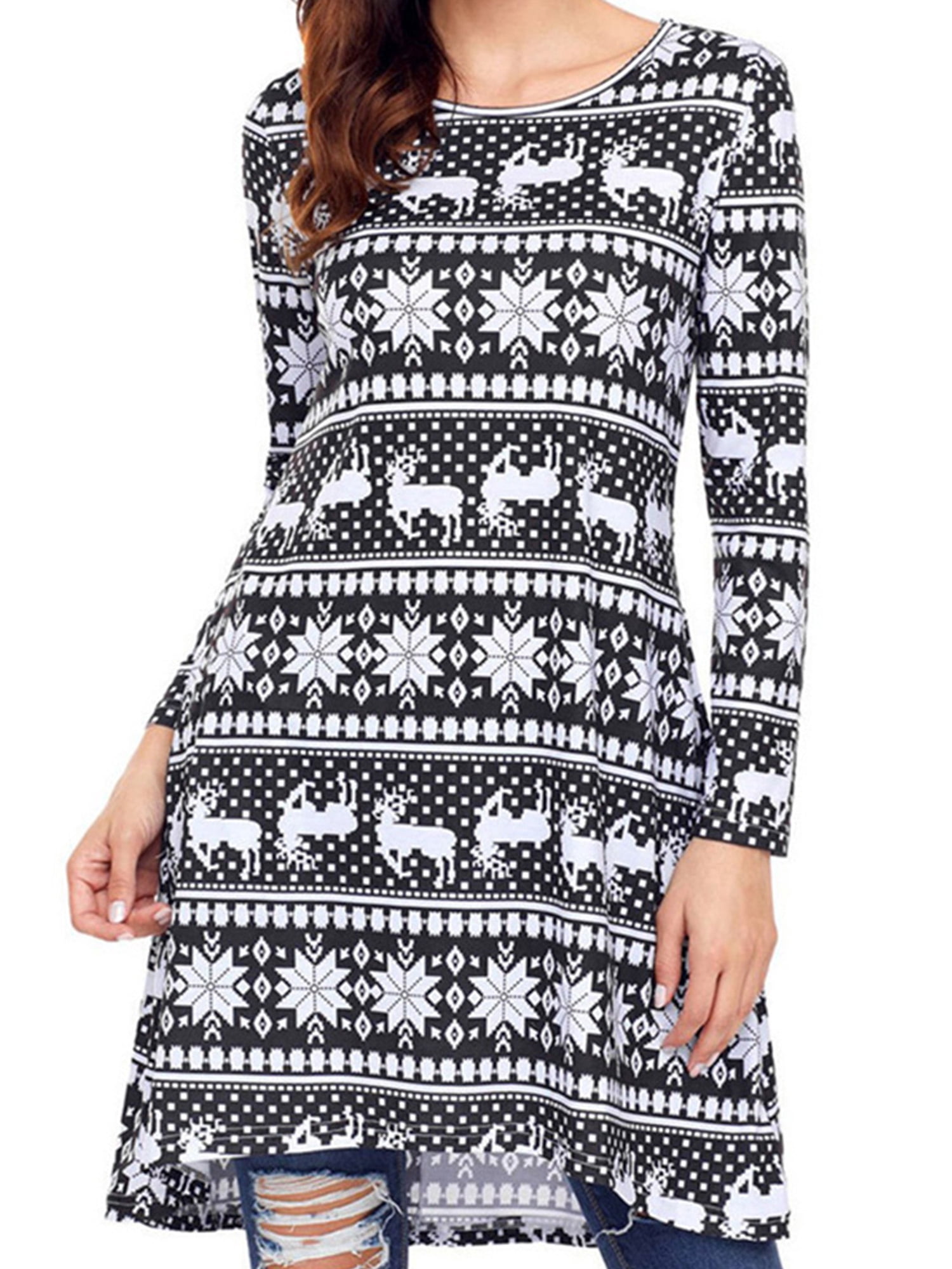 Bomotoo Women Casual Loose Long Sleeve 