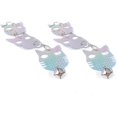 thumbnail image 1 of Espantapájaros Repelente de Palomas TUNC Forma de Cabeza de Gato Luminoso Reflectante con Campana Antipájaros para Huerto Granja Jardín 2 Juegos, 1 of 5