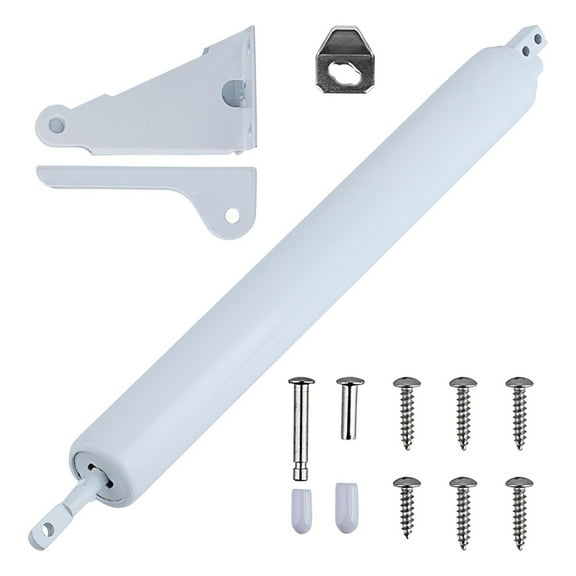 1 Set Storm Door Closer,Screen Door Closer,Pneumatic Door Bracket, Window Closer Safety Closure with Hold Open
