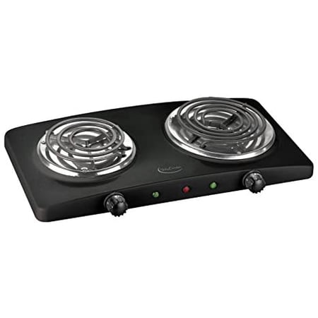 Betty Crocker Portable Dual Electric Burner, Black | Walmart Canada