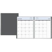 Blue Sky Enterprise Black 8.5" x 11" Weekly/Monthly Planner, 2017