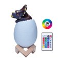 thumbnail image 1 of Lámpara de dinosaurio 3D de artículos de equipamiento de coche portátil con luces nocturnas junto a la cama, 1 of 8