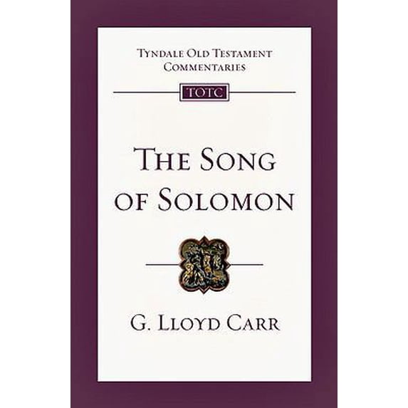 Pre-Owned The Song of Solomon (Tyndale Old Testament Commentaries) (Paperback) 0830842195 9780830842193