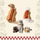 thumbnail image 3 of Ropa divertida para perros y gatos para Halloween, disfraces de Navidad, disfraces de perros calientes, talla XS, 3 of 5