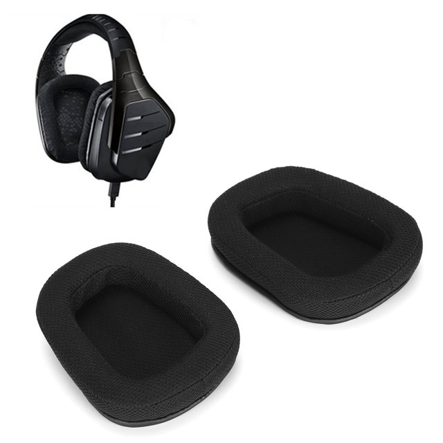 Funda de almohadillas de repuesto durabilidad flexibilidad almohadillas compatibles para los oídos tacto suave de sonido mejorada para G633 G933