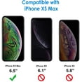 thumbnail image 2 of Designed for iPhone XS Max Heavy Duty Case, Protection Shockproof Dropproof Dustproof Anti-Scratch Phone Case Cover for iPhone XS Max Heavy Duty Case, Purple, 2 of 7