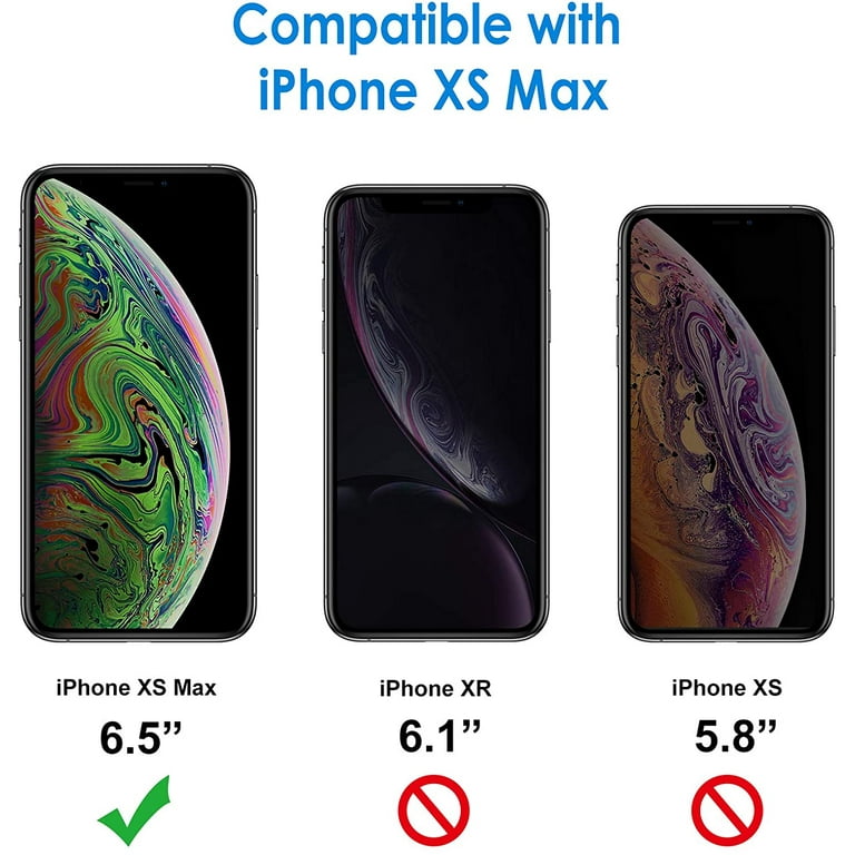 Screen Protector Designed for Apple iPhone Xs Max Privacy Screen