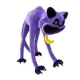 thumbnail image 2 of Peluche Animal Esponjoso Juguete Anime Kawaii Gato Bichos Sonrientes Color Morado, 2 of 9