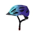 thumbnail image 2 of Almencla Helmet Head Protective Lightweight with LED Light Bike Helmet Blue, 2 of 8