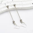thumbnail image 6 of URTERYSER Beadable Earrings Handmade Beaded Dangle Earrings Simple Ear Pendant Charm Women Jewelry Accessory for DIYs Enthusiasts Pink, 6 of 8