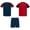 Red/Navy Blue, variant on Roly  Adult Juve Sports Sports Set