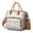 no028, variant on Floral Insulated Lunch Bag for Women Men, Large Reusable Lunch Box, Adult Leakproof Cooler Tote Bags Adjustable Strap for Work Picnic