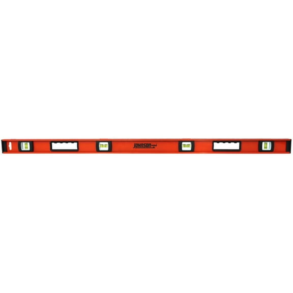 Johnson Level 1233-4800 Heavy Duty I-Beam Aluminum Level, 48"