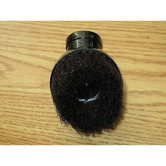 1 1/4" Universal Black Nylon Bristle Dust Brush Fit 1.25" Attachment Vacuum Tool