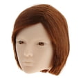 thumbnail image 2 of Esquirla 1/6 Scale Head Sculpt Model Short Hair For 12" Male Action Figure Accessory Brown, 2 of 8