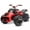 Red, variant on 12V Kids Ride On ATV Car, MUKIDY 2 Wheeler Motorcycle Electric Vehicle ATV with LED, Music,Ride on Car Toy for Boys and Girls -Red