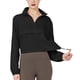 thumbnail image 2 of Chaqueta Deportiva con Cremallera para Mujer, Cuello Alto, Resistente Al Viento, Protección Solar, para Hacer Ejercicio Al Aire Libre. Negro L, 2 of 8