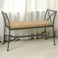 thumbnail image 2 of International Caravan Arm Bench, Sage, 2 of 4