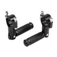 thumbnail image 5 of JISADER 1 Pair of Motorcycle Foot Pegs Anti Slip Replacement Sturdy Foot Rest Pedals Black, 5 of 9
