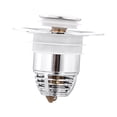 thumbnail image 2 of GUOOL Reusable Sink Drainer Replacement Accessories Sink Stopper Plug Stopper Bathroom Long With Basket, 2 of 9