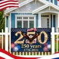 thumbnail image 3 of BSJJY 250 Years America Garden Flag, 35.43x59.05 inchs 250th Anniversary USA Yard Banner, American USA Garden Flag for Outside America Yard Lawn Heavy Duty, 1pc (F), 3 of 6