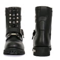 thumbnail image 4 of Hot Leathers BTM1011 Men's 8 Inch Two Tone Logger Leather Lace Up Boots 8.5, 4 of 10
