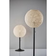 thumbnail image 3 of Adesso Havana 68" Dark Bronze Floor Lamp with Off-White Paper Rattan Globe Shade, 3 of 10