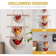 thumbnail image 6 of Decorative Fruit Basket Convenient Hanging Basket Household Storage Basket, 6 of 6