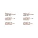 thumbnail image 2 of Vogacara Horquillas con letras brillantes para mujer Type1 NO1, 2 of 6