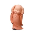 thumbnail image 2 of Pequeño Monje Zen Decoración del Hogar Sala de Estar Mesa de Té Muñeca Muñeca Cura Departamento Descompresión, 2 of 5
