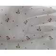 thumbnail image 4 of oneOone Georgette Viscose Fabric Leaves & Flower Floral Printed Craft Fabric BTY 42 Inch Wide, 4 of 4