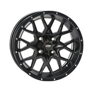 ITP Hurricane Wheel 15x7 4.0 + 3.0 Matte Black 4/156 Compatible With Yamaha Wolverine RMAX 4 1000 XT-R 2021