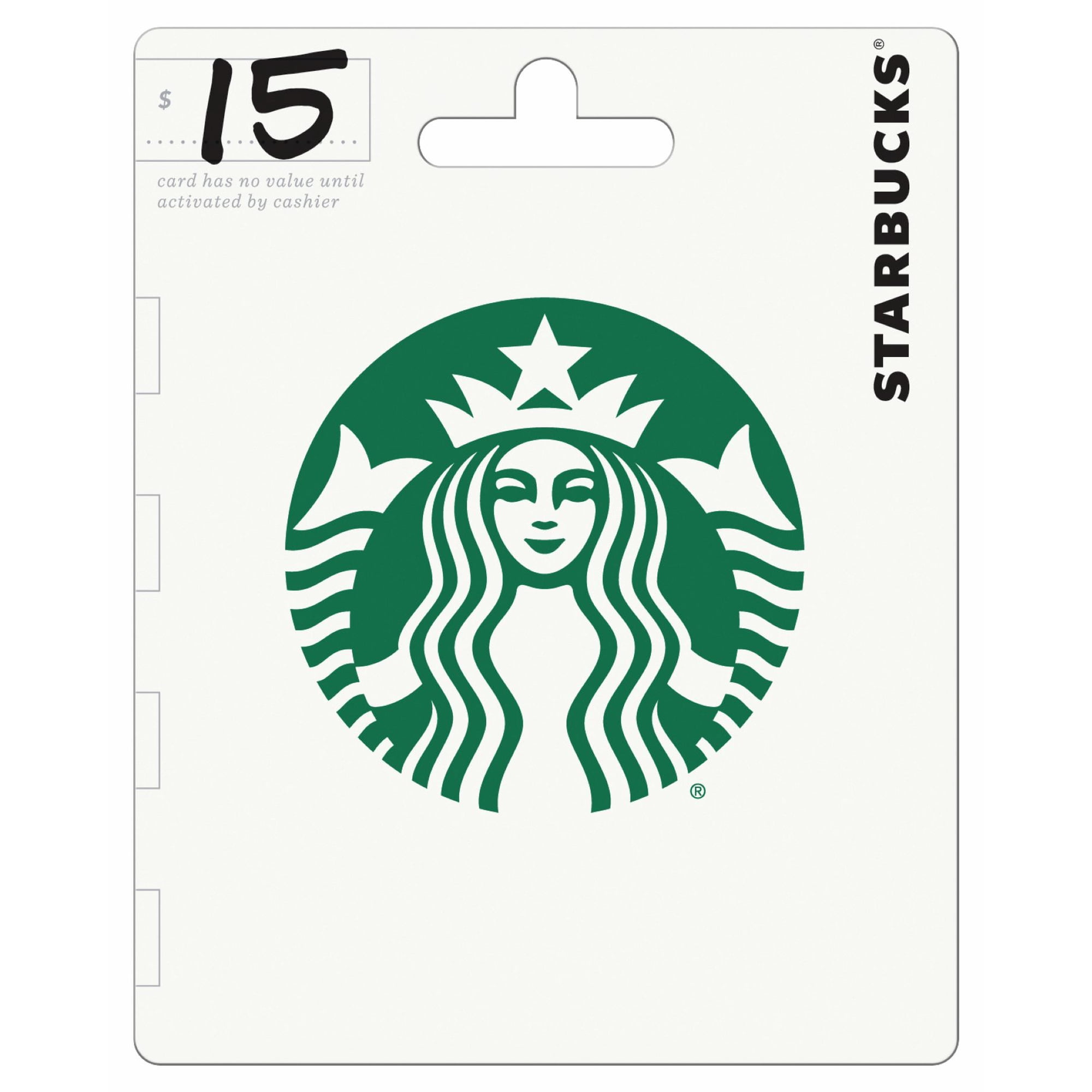 Starbucks $15 Gift Card