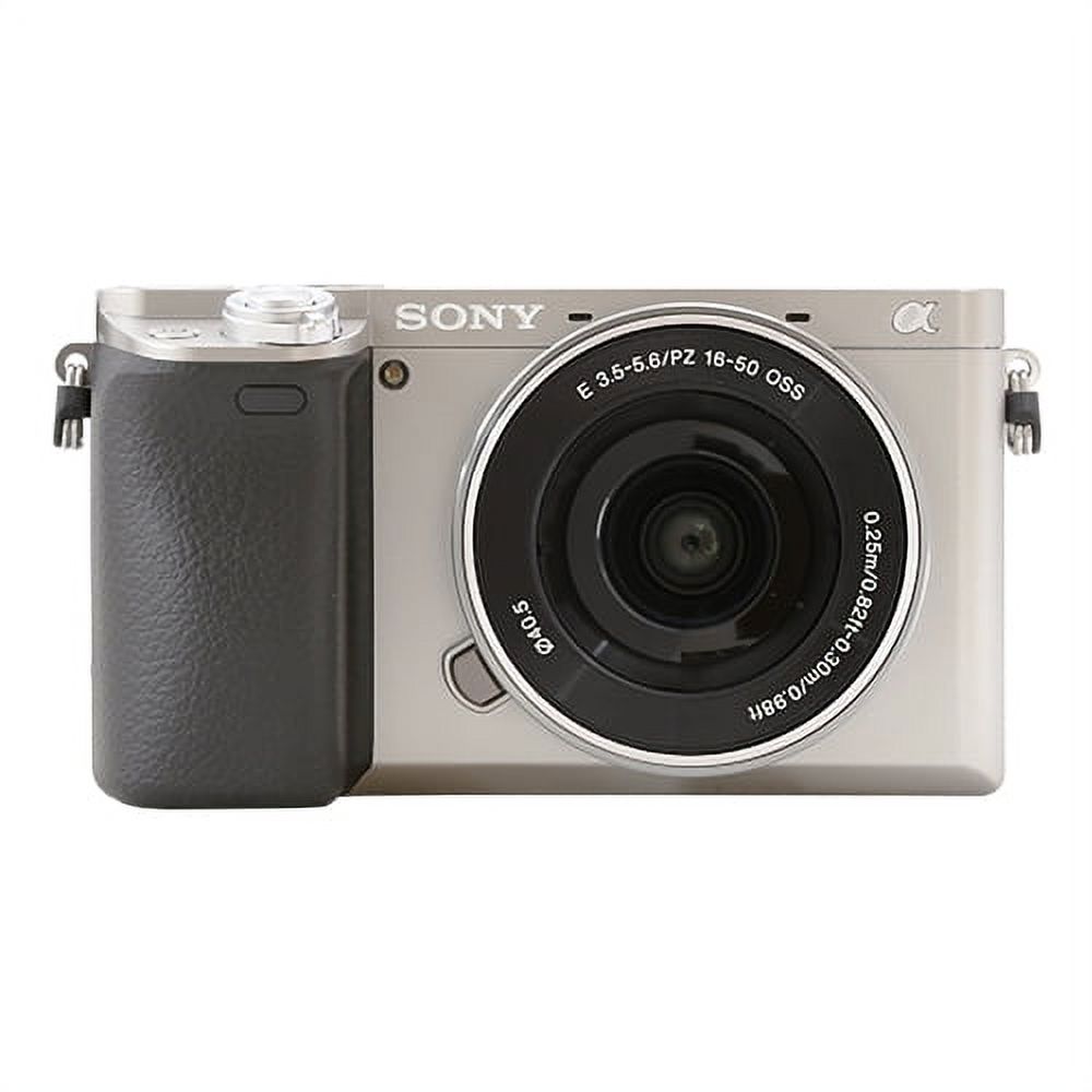 Sony Alpha a6400 Mirrorless 24.2MP 4K Digital Camera with 16-50mm Lens Silver