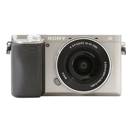 Sony Alpha a6400 Mirrorless 24.2MP 4K Digital Camera with 16-50mm Lens Silver