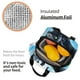 thumbnail image 4 of Bolsa de almuerzo con aislamiento térmico para hombre y mujer, lonchera térmica para el trabajo, picnic, playa, viajes, color negro, 4 of 5