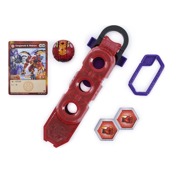 Accesorio de almacenamiento Bakugan Baku-Clip con Bakugan exclusivo