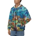 thumbnail image 3 of Naloa Sea World Men’s Hoodies, Zip up Hoodie, Sweatshirts,Hoodies for Men Sizes S-3XL-X-Large, 3 of 5