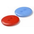 thumbnail image 3 of 100Pcs Flat Round 2-Hole Acrylic Sewing Buttons Plastic Buttons for Costume Design Mixed Color Button Parts, 3 of 3