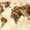 Rustic World Map, variant on Elephant Stock Wood Texture World Map Wall Art - Horizontal Multi Panel Canvas - Living Room Wall Decor - Map Multi Panel - Gray And Black Decor - 23" x 14"