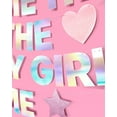 thumbnail image 4 of xo, Fetti Eras I'm The Birthday Girl Banner 5 Ft, Iridescent | Birthday Party Decoration, Bday Photo Booth Backdrop, Silver HBD Sign Supplies, 4 of 4