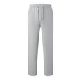 thumbnail image 3 of Jalioing Kids Casual Sweatpants Loose Wide Leg Elastic Waist Athletic Trousers with Pocket Boys Girls Sport Pants, 3 of 6