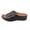 Black, variant on NOKIO Clearence Women's Orthopedic Platform Sandals Arch Support Wedge Heel Lightweight Summer Walking Shoes Non-Slip Damping Sole Beach Casual Slippers with Cushioned Footbed